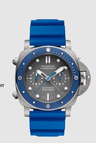 Panerai Submersible Chrono Guillaume Nery Edition 47mm Replica Watch PAM00982